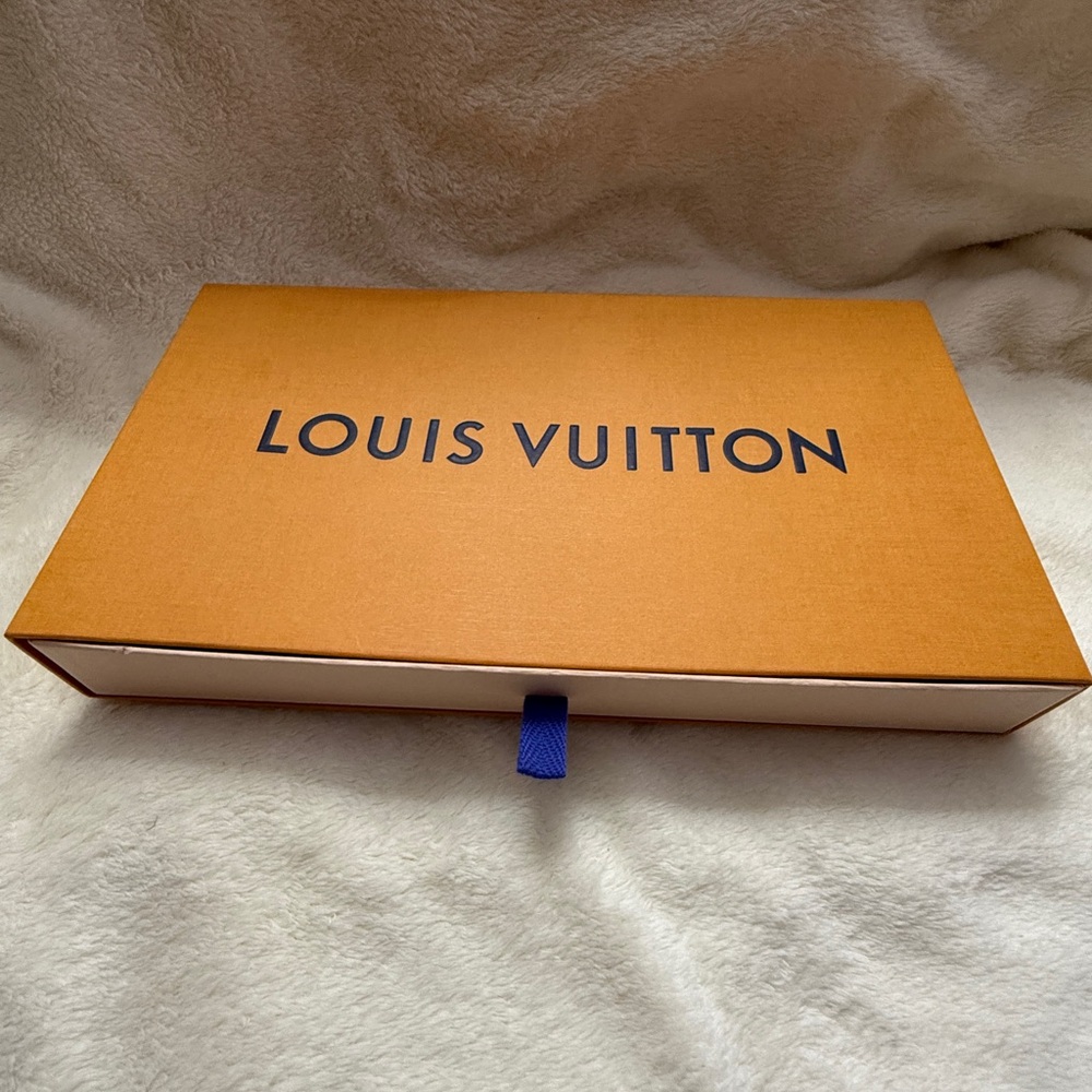 Louis Vuitton Orange Box with Blue Pull Tab